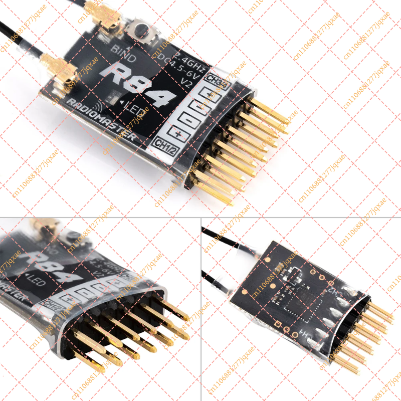 Frsky Receiver Module - RadioMaster Nano Receiver R81/R84/R86/R88/R161/R168, 2.4GHz FrSky