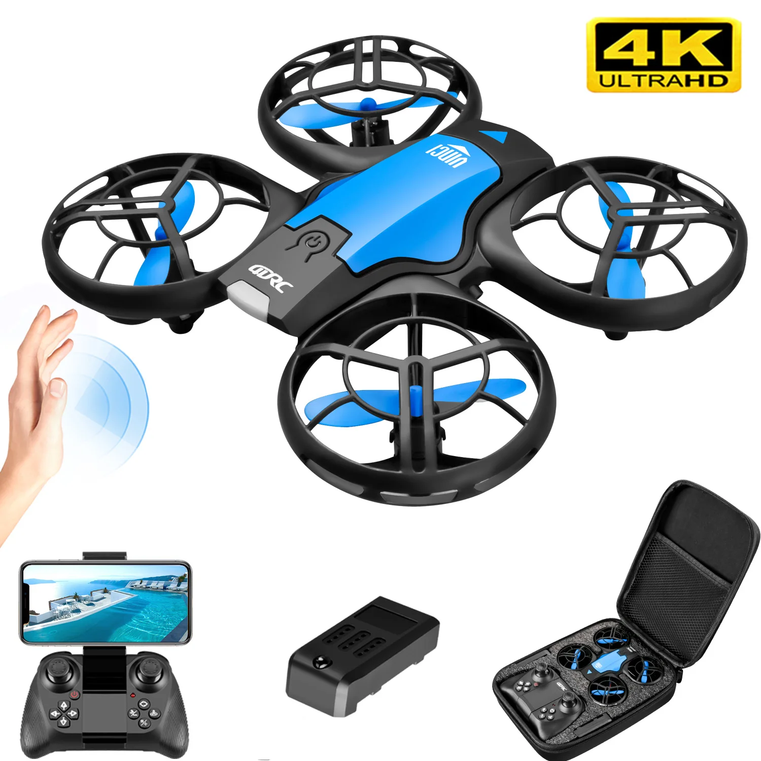 Drone Rc Cable - V8 New Mini Drone 4K Professional