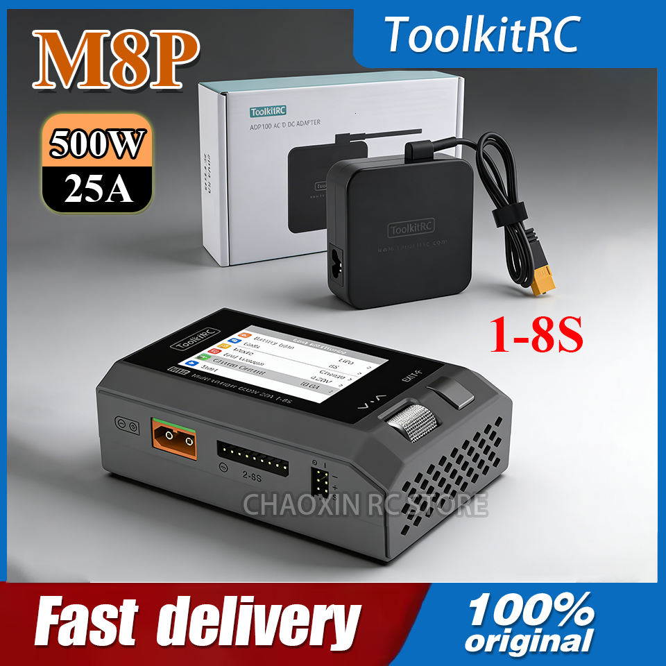 Lipo Battery Charger - ToolkitRC M8P M8S Upgraded Version 600W