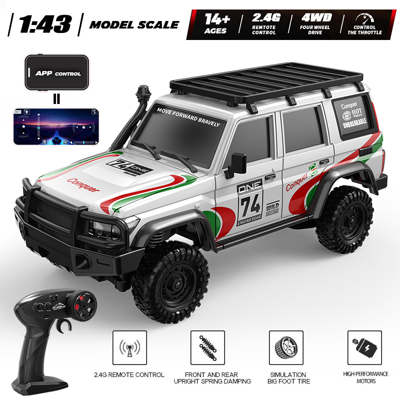 Drone Bike Rc - HB 1:43 4WD RC Climbing Car