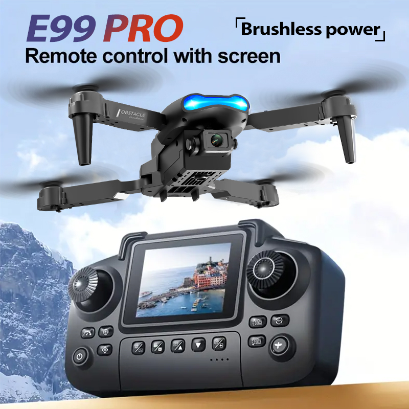 Drone Rc Foldable - ZNLYRION E99 PRO Dual Camera FPV