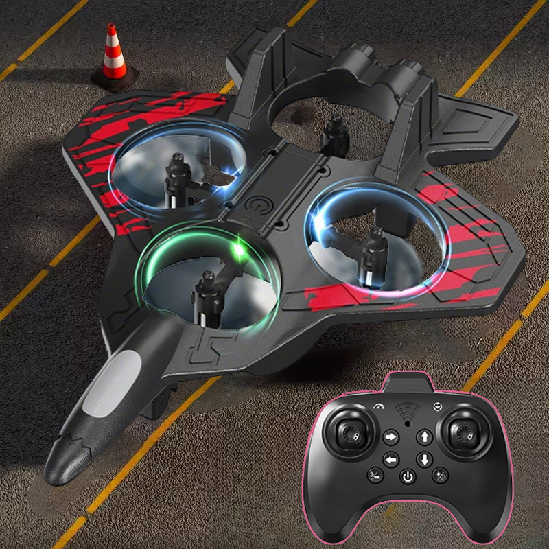 Drone Rc Fighter Jet - Remote Control Fighter Kids Flying Helicopter