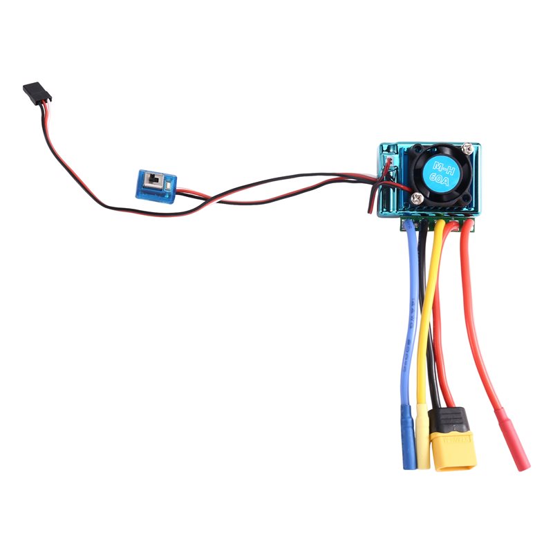 Rc Boat Brushless Motor - A63T-60A Brushless ESC Speed Controller With