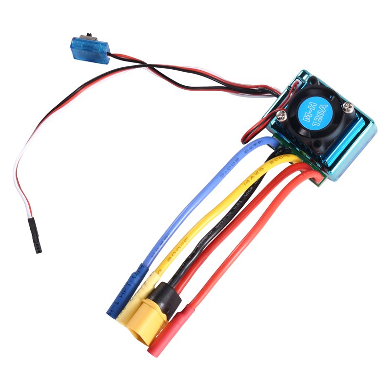 Rc Boat Brushless Motor - A63T-120A Brushless ESC Speed Controller With