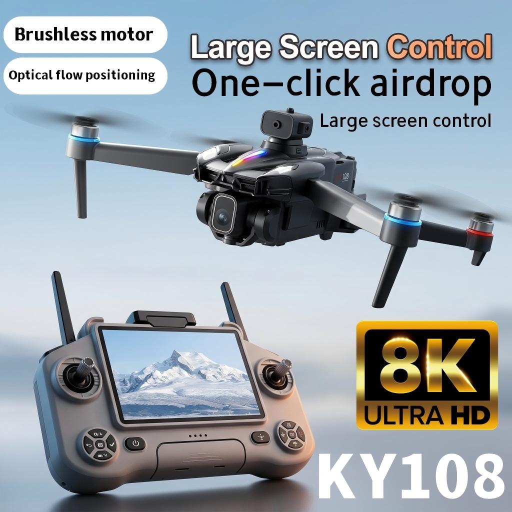 Drone Rc Foldable - KY108 Foldable RC Drone 2.4 GHz