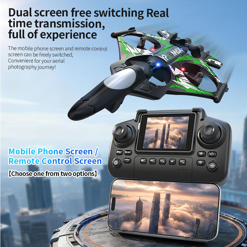 Drone Rc Fighter Jet - YP5Max Fighter Jet Quadcopter Drone Stunt