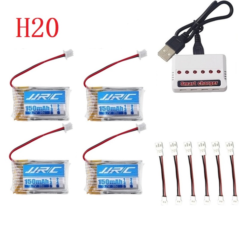 Original JJRC H20 battery 3.7V - Lipo Battery Charger recension och pris