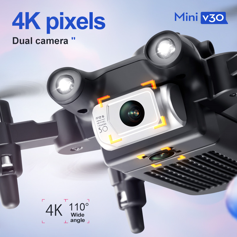 Mini V30 WiFi FPV Drone With 4 - Drone Rc Foldable recension och pris