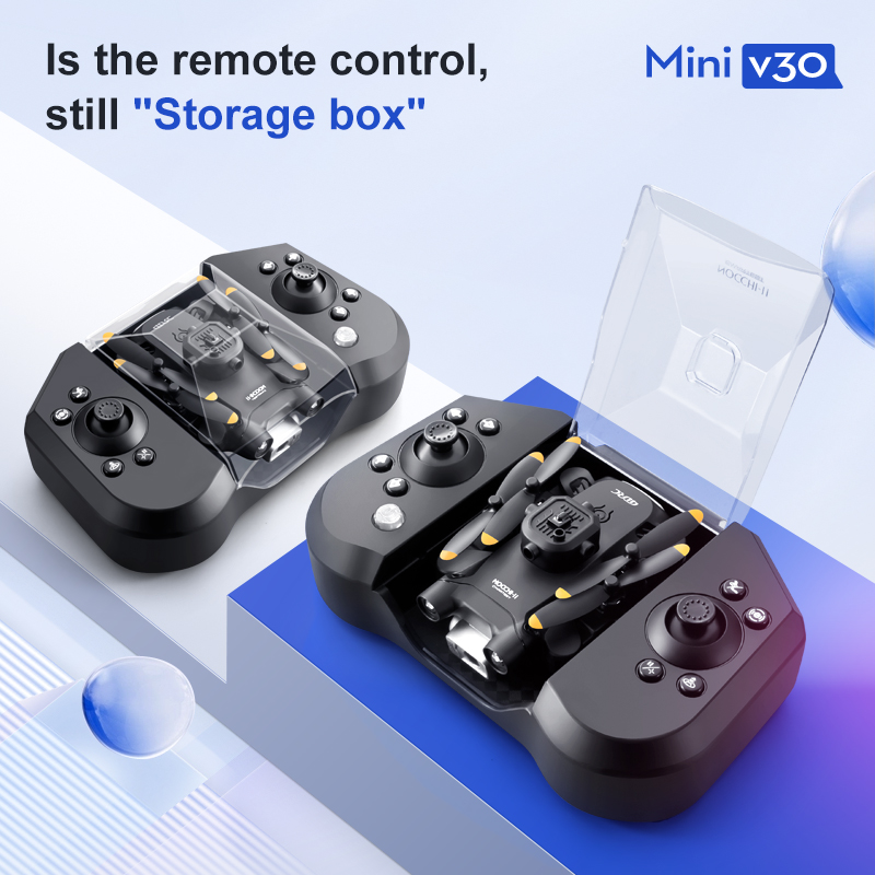 Mini V30 WiFi FPV Drone With 4 - Drone Rc Foldable recension och pris