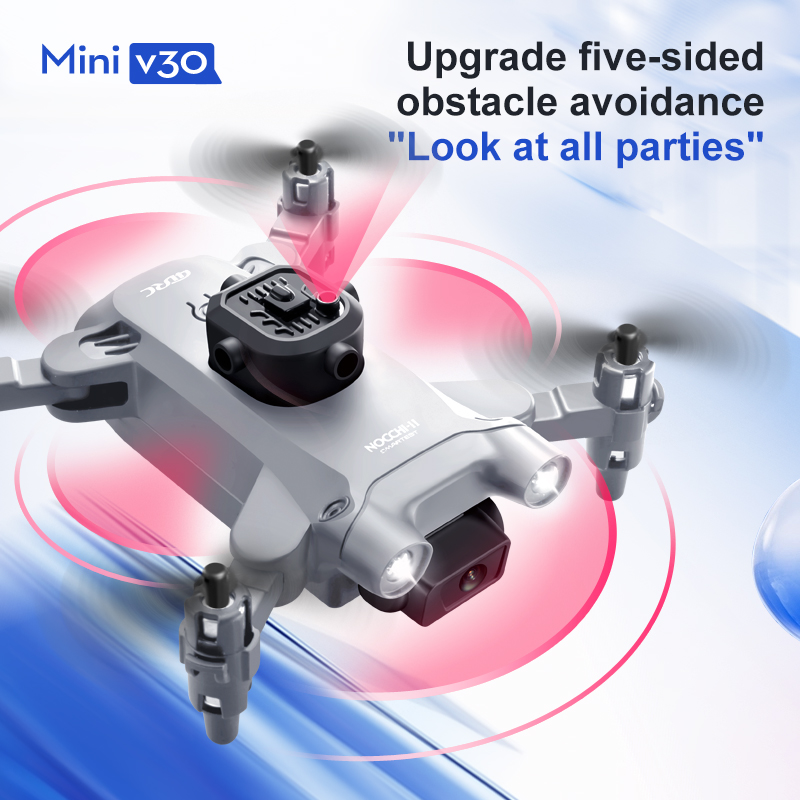 Mini V30 WiFi FPV Drone With 4 - Drone Rc Foldable recension och pris