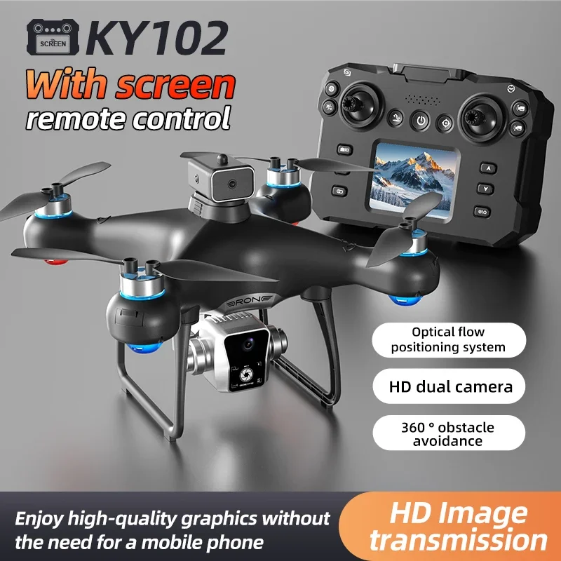 Drones Ky102 4K Dual Camera 4  - Drone Ky102 Rc recension och pris