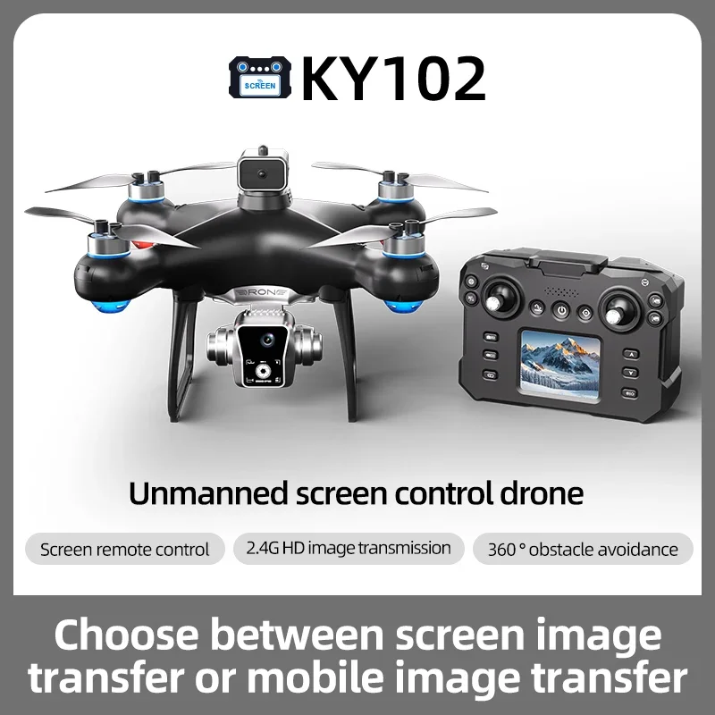 Drones Ky102 4K Dual Camera 4  - Drone Ky102 Rc recension och pris