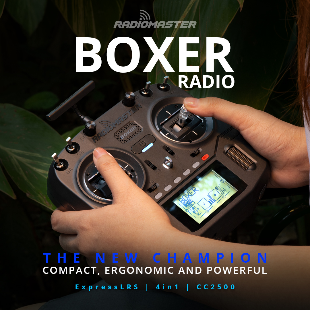 RadioMaster Boxer  2.4G 16ch H - Drone Rc Leading recension och pris