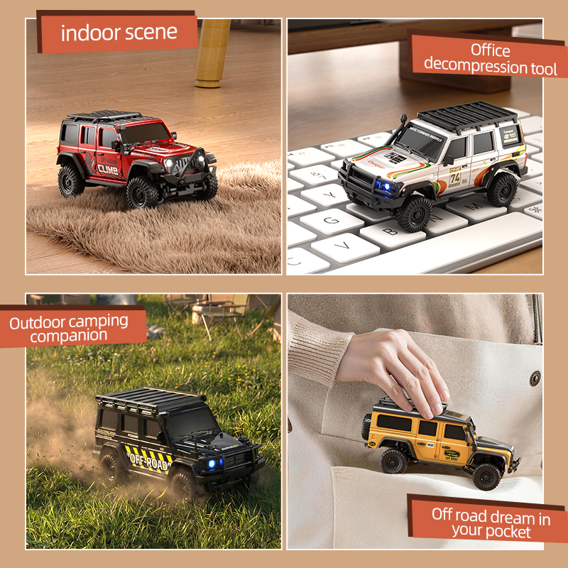 HB 1:43 4WD RC Climbing Car Of - Drone Bike Rc recension och pris
