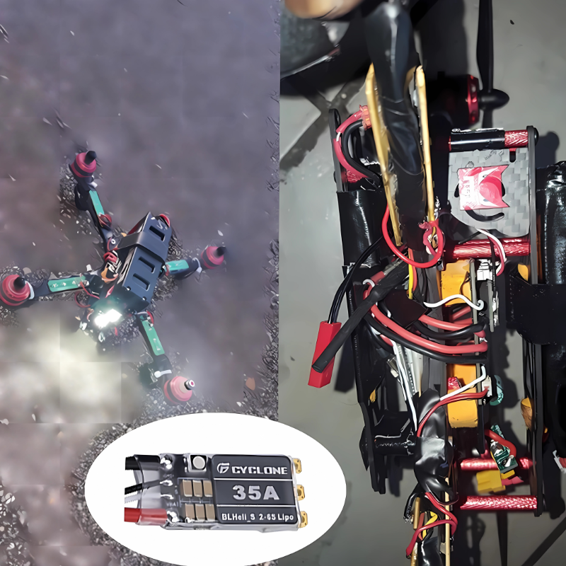Cyclone 35A BLHeli_S ESC - Hig - Drone With Rc Remote recension och pris