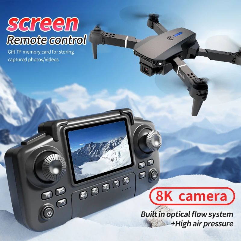 Professional E88 PRO Drone wit - Drone Rc Foldable recension och pris