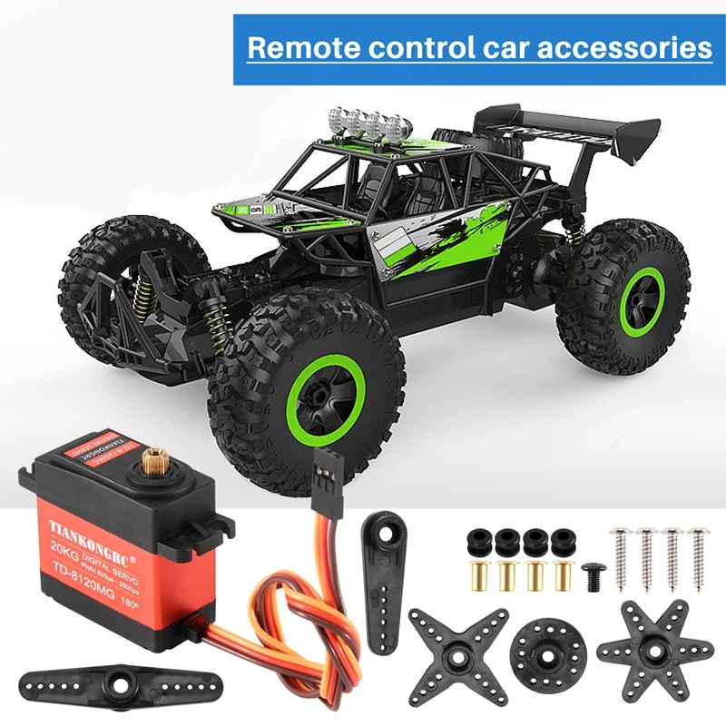 TD-8120MG Waterproof Metal Gea - Rc Car Servo recension och pris