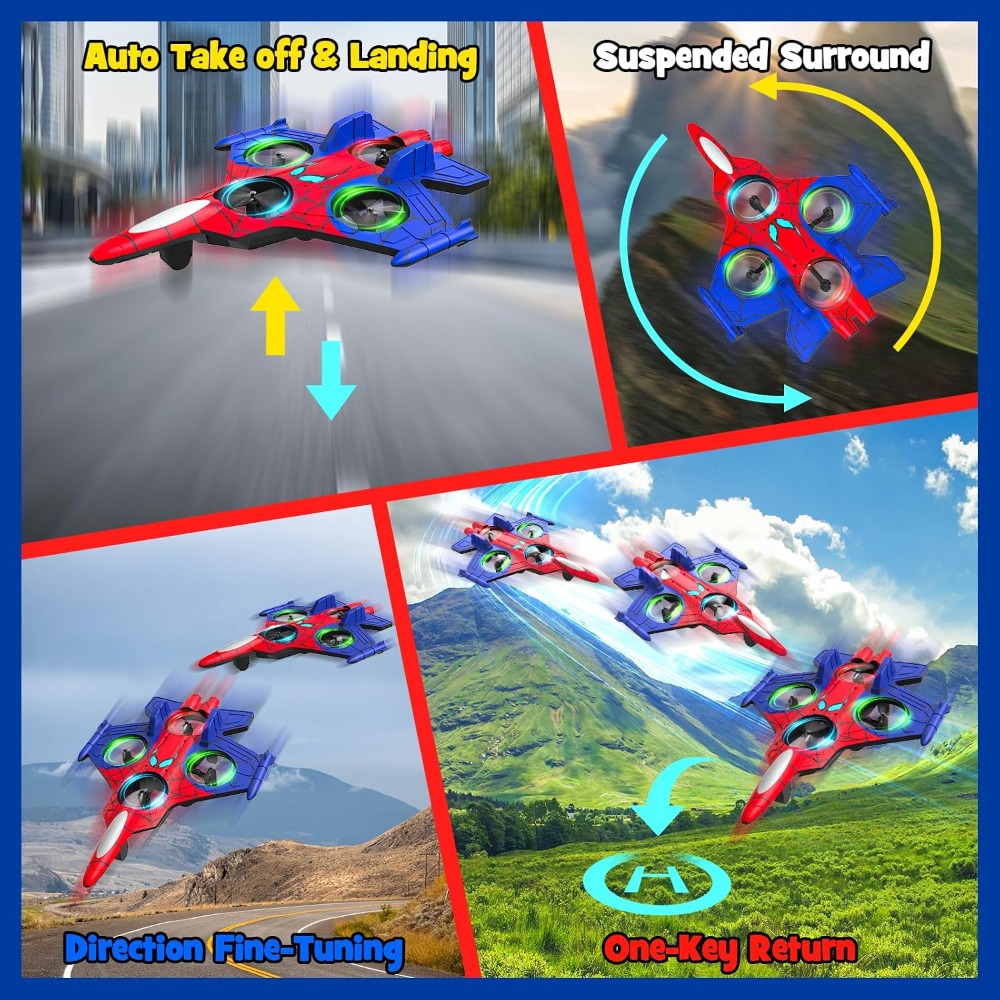 Foam RC Airplane for Kids 8-12 - Drone Rc Fighter Jet recension och pris