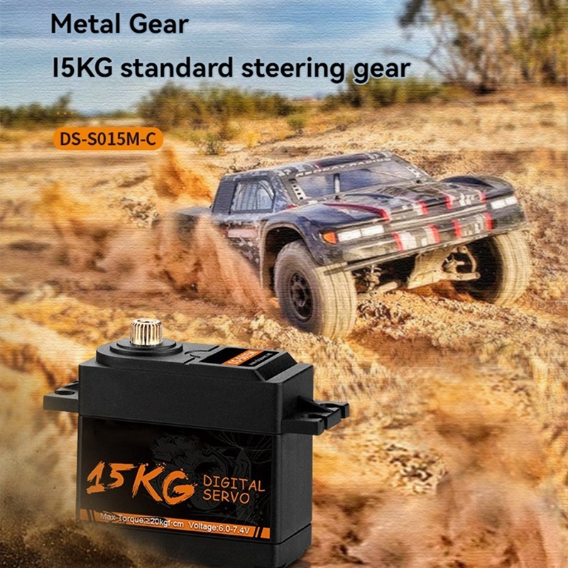 Mini Servo 15KG Metal Gear Min - Drone Rc Drone recension och pris