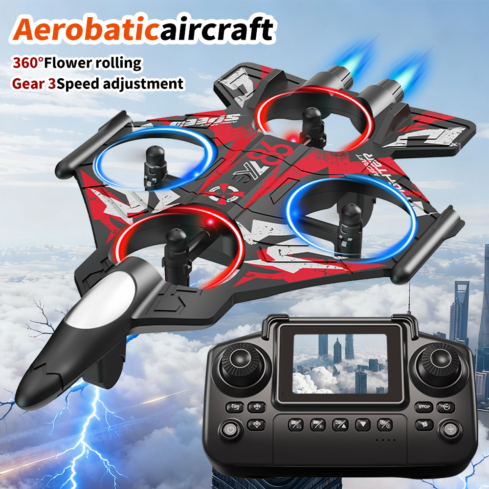 Fighter Jet Drone With Screen  - Drone Rc Fighter Jet recension och pris