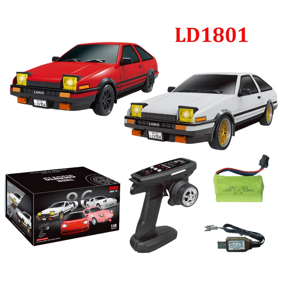 LDRC LD1801 AE86 1:18 Remote C - Drone Or Rc Car recension och pris