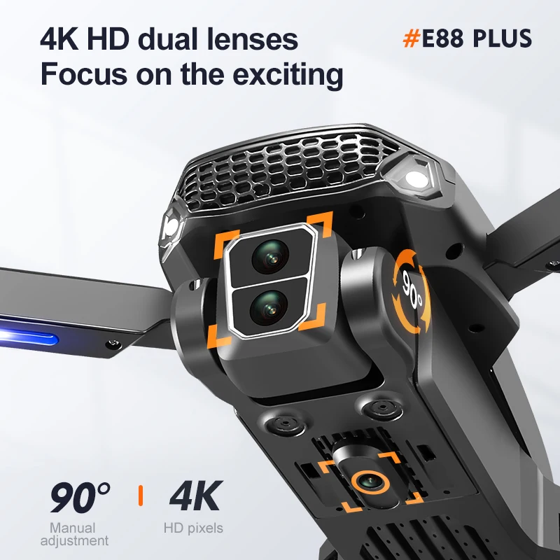 New E88 Plus Quadcopter Drone: - Drone Z recension och pris