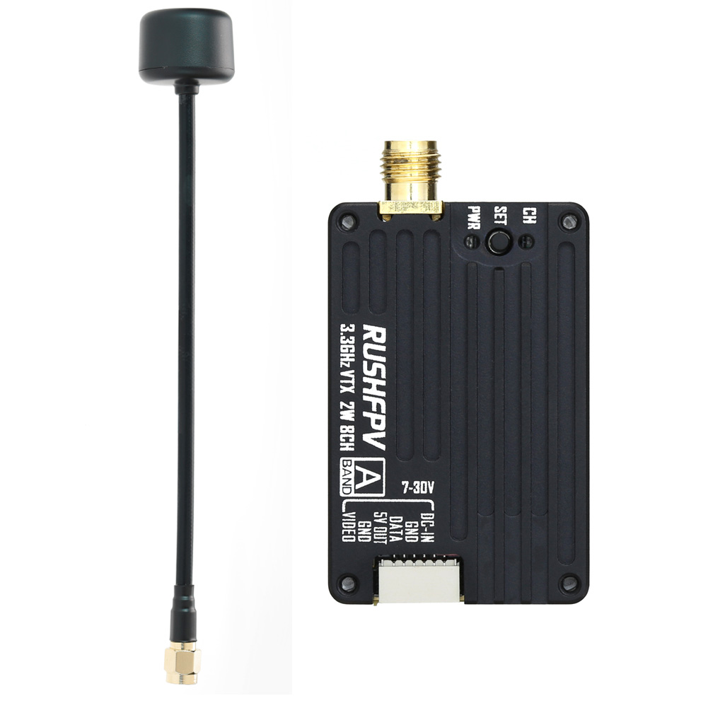 RUSHFPV 3.3G 2W VTX Transmitte - Drone With Rc Remote recension och pris