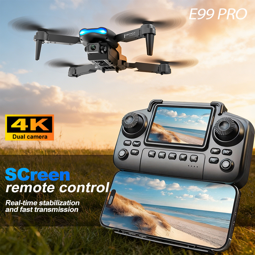 ZNLYRION E99 PRO Dual Camera F - Drone Rc Foldable recension och pris