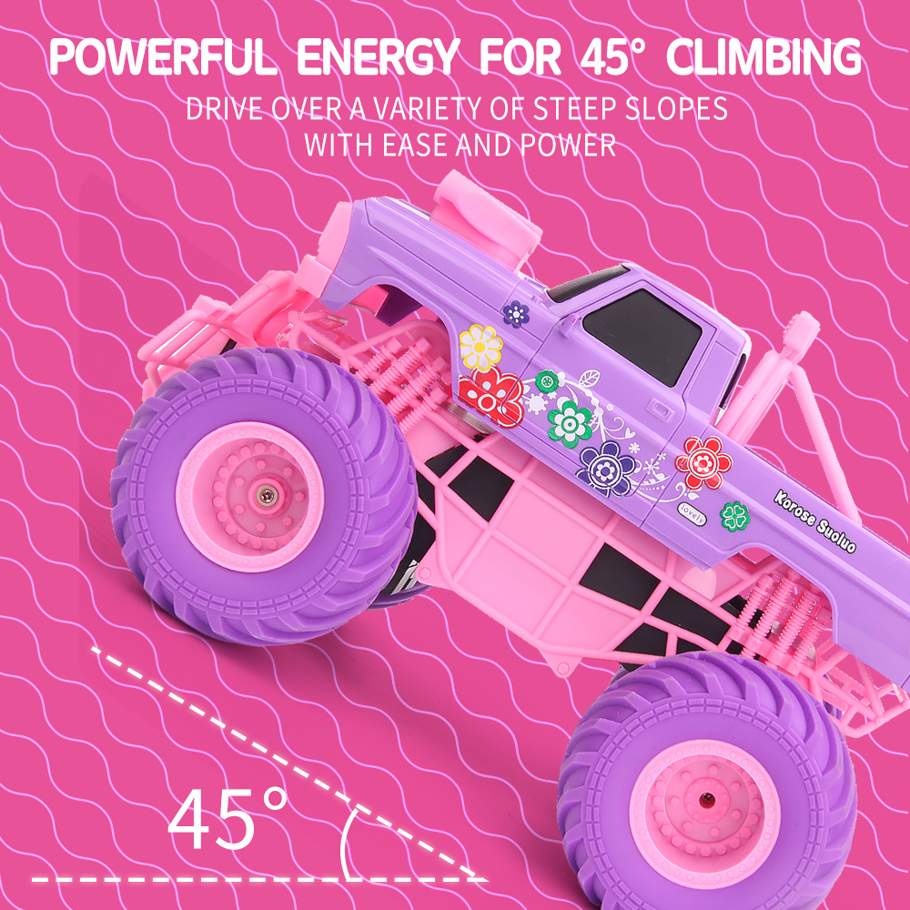 Pink RC Car Electric Drive Off - Drone Or Rc Car recension och pris