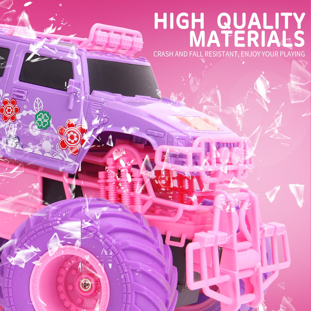 Pink RC Car Electric Drive Off - Drone Or Rc Car recension och pris