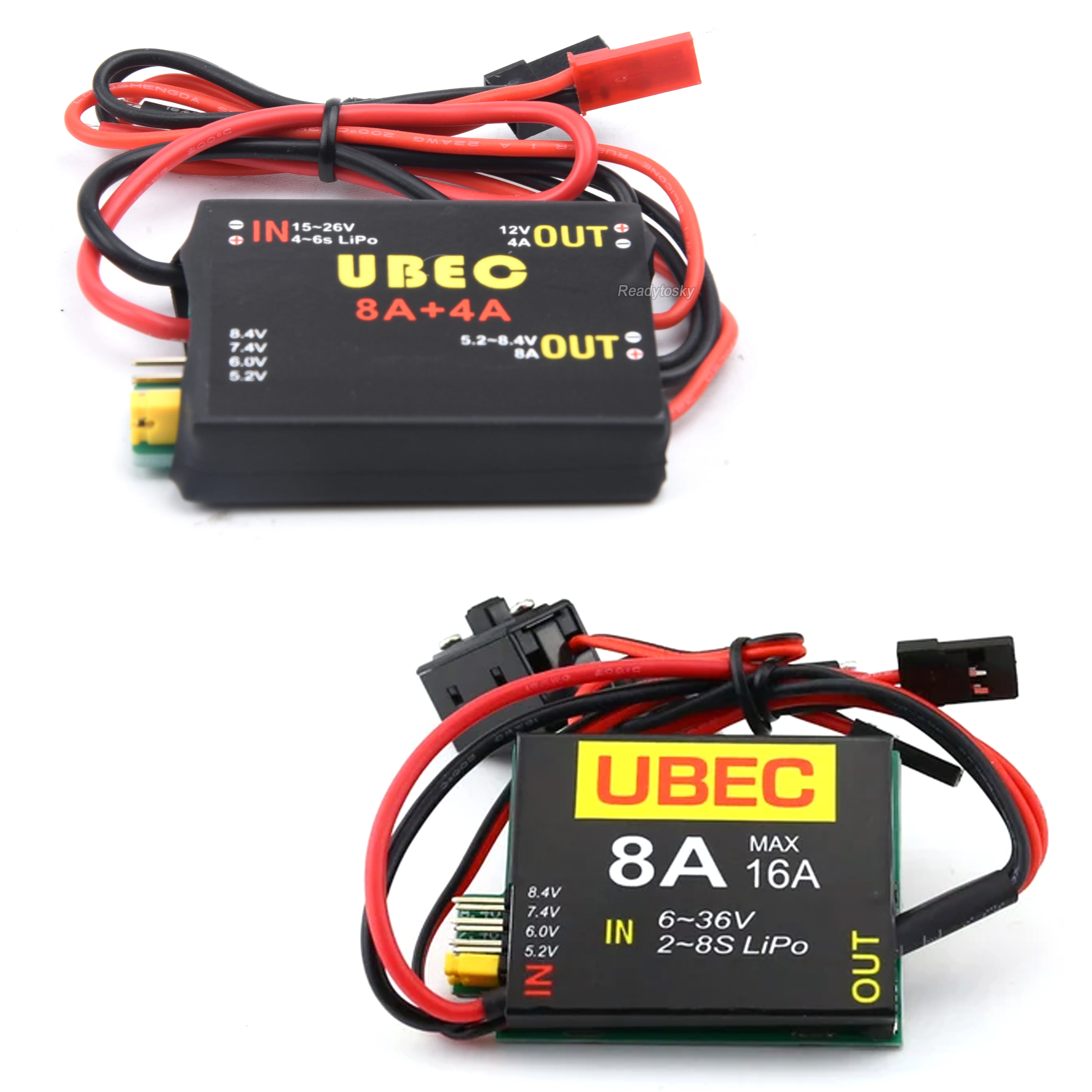 New 2S-6S 6-36V UBEC-8A BEC &  - Rc Car Servo recension och pris