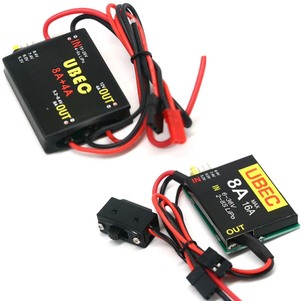 New 2S-6S 6-36V UBEC-8A BEC &  - Rc Car Servo recension och pris