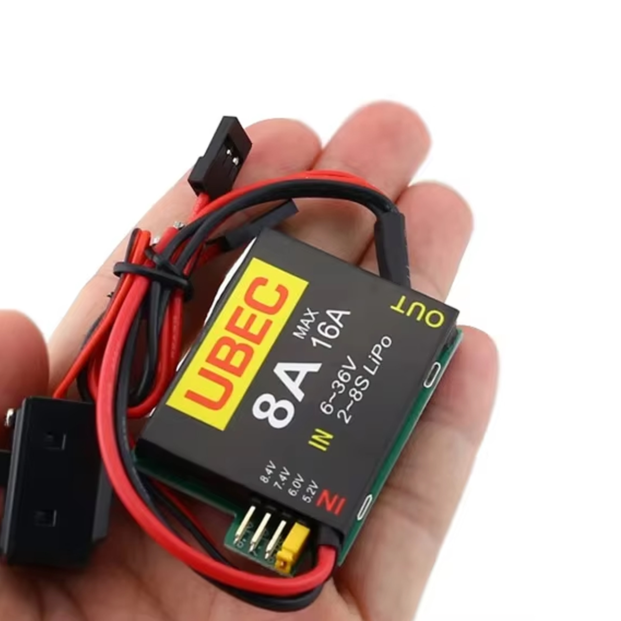 New 2S-6S 6-36V UBEC-8A BEC &  - Rc Car Servo recension och pris