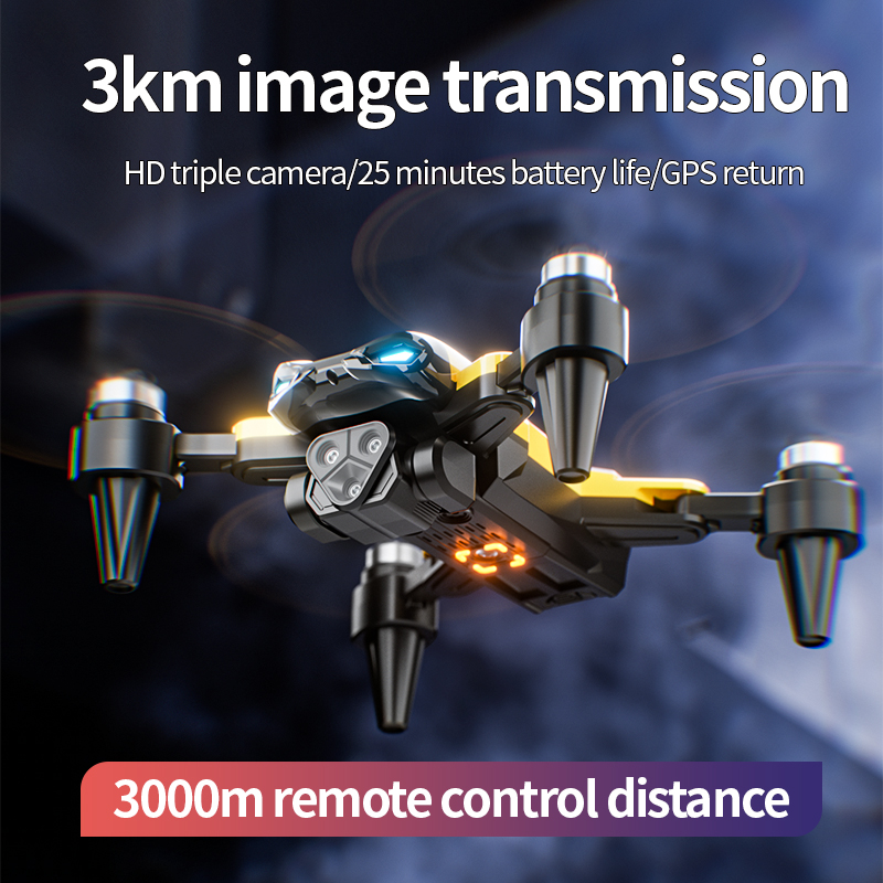 Brushless RC Drone 8K Triple C - Drone Rc Cable recension och pris