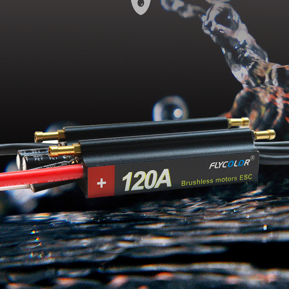 FlyColor 30A 50A 70A 90A 120A  - Rc Boat Brushless Motor recension och pris