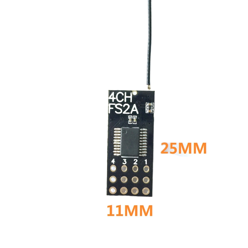 Flysky FS2A Mini Receiver 4CH  - Drone Rc Drone recension och pris
