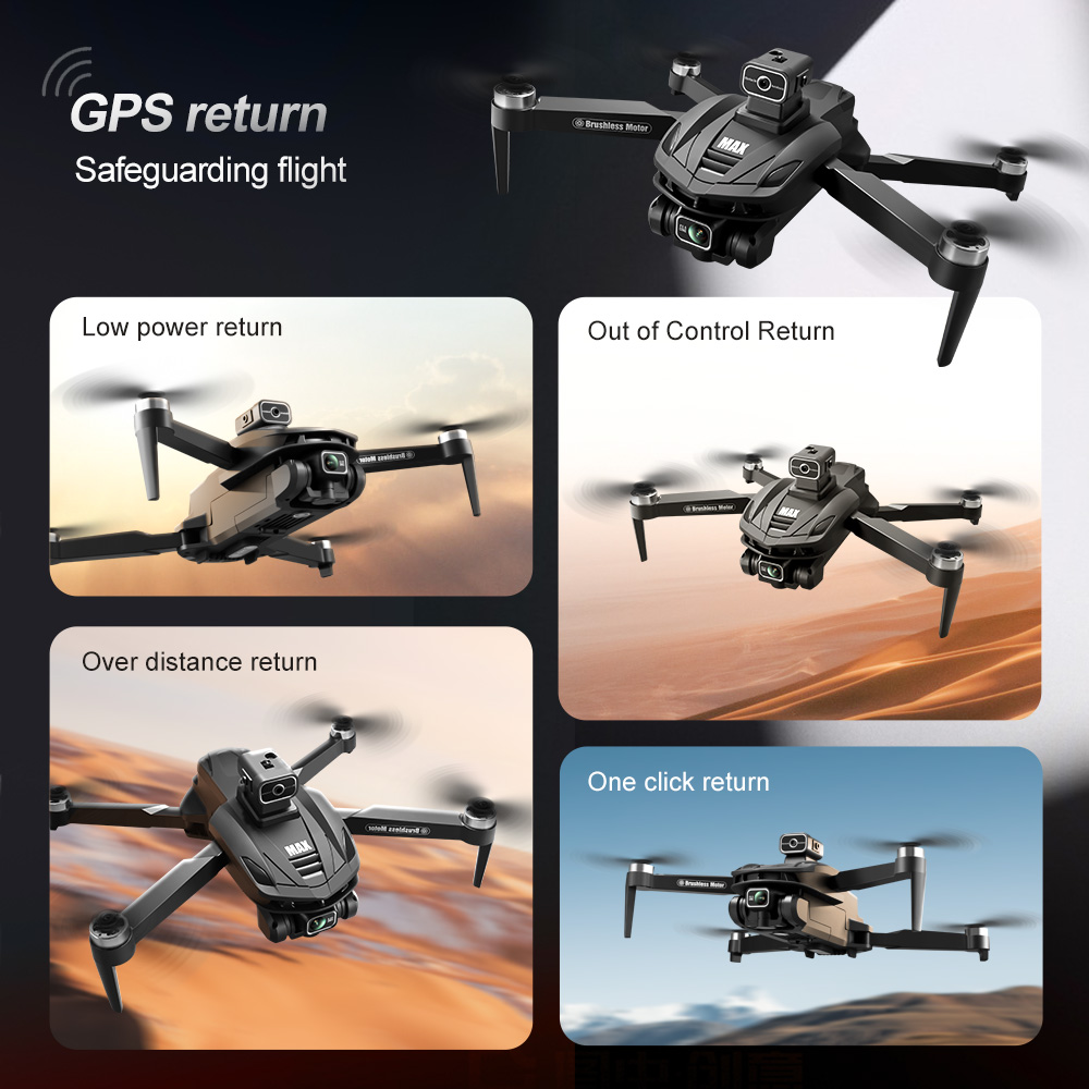 V168 PRO Max GPS Drone 8K Prof - Drone Z recension och pris