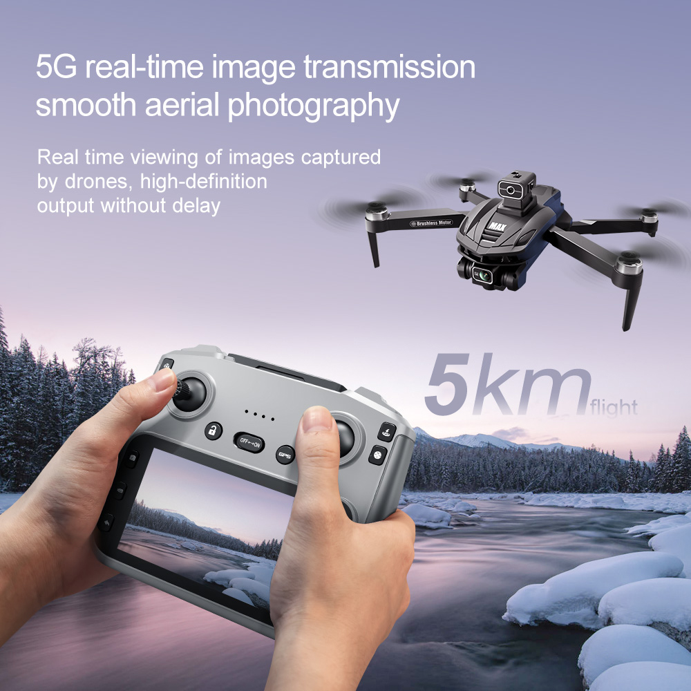 V168 PRO Max GPS Drone 8K Prof - Drone Z recension och pris