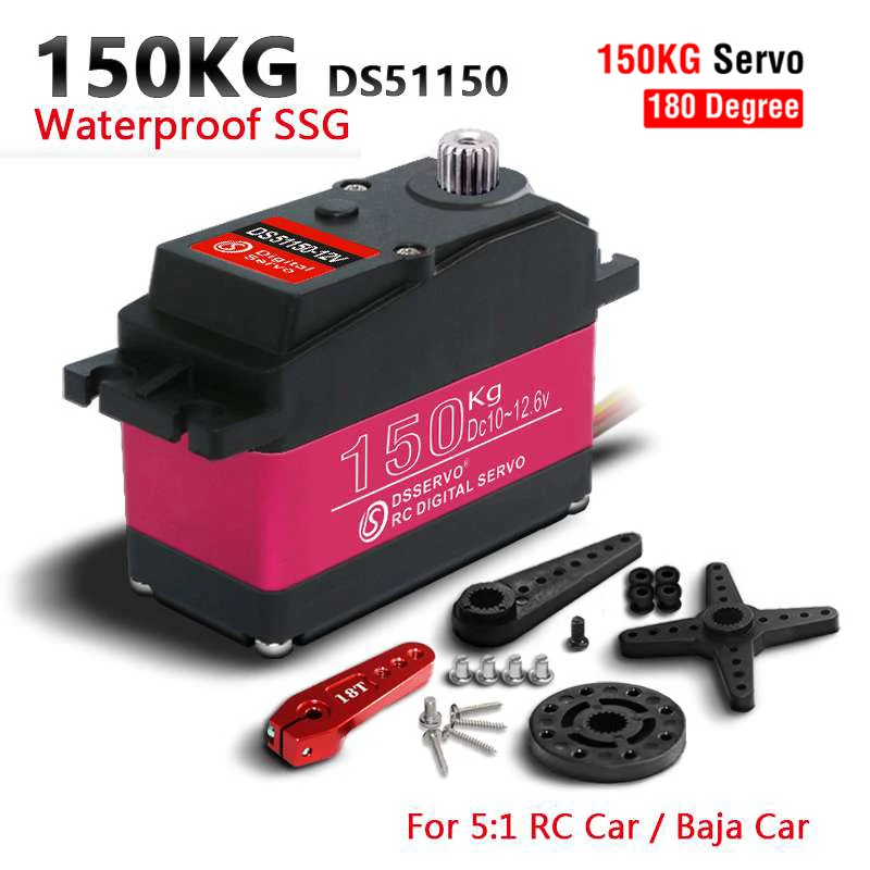 60/80/150/160KG DS5160 DS5180  - Rc Car Servo recension och pris