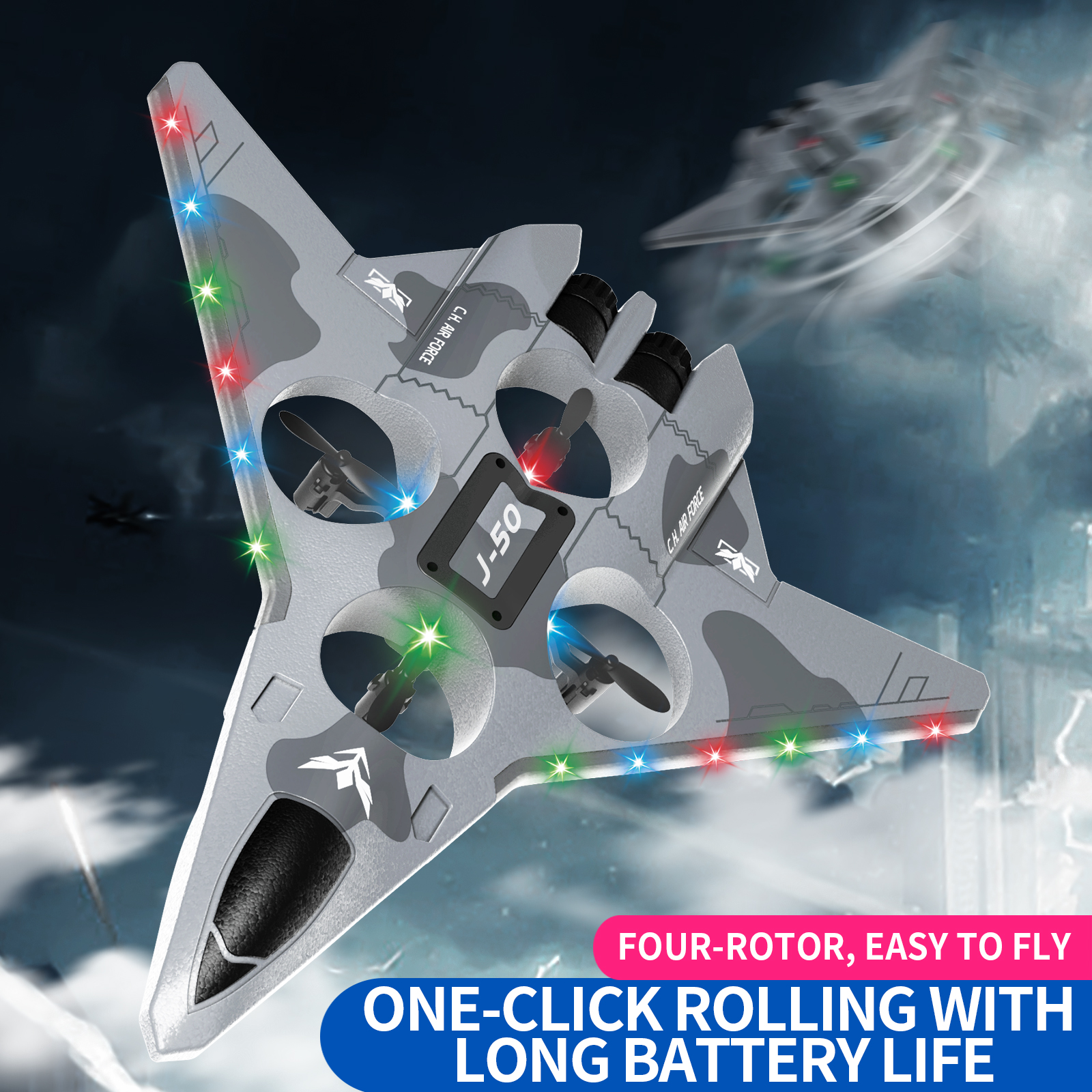 Drop-Proof RC Fighter Jet Dron - Drone Rc Fighter Jet recension och pris
