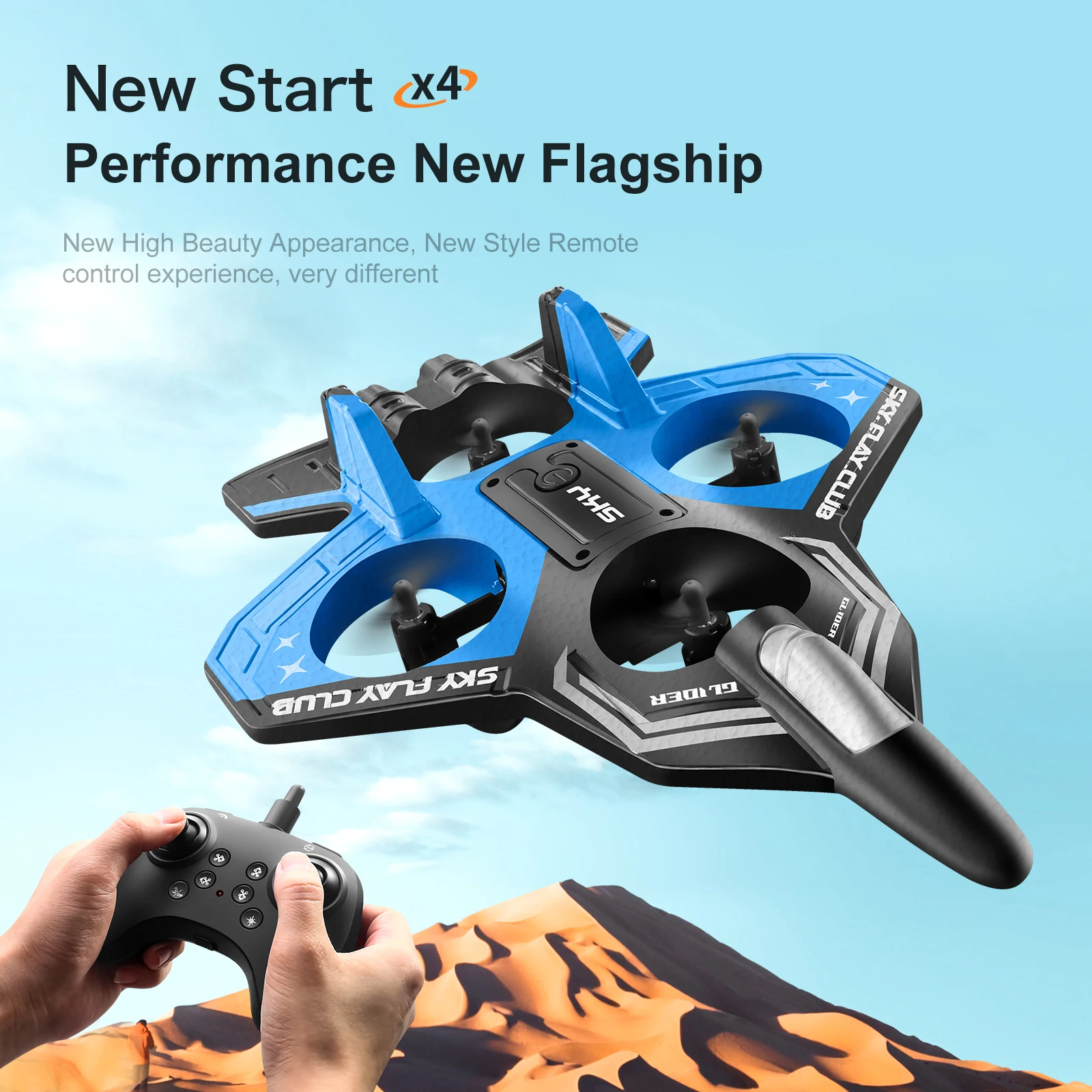 YP3 Glider RC Drone Helicopter - Drone Rc Fighter Jet recension och pris
