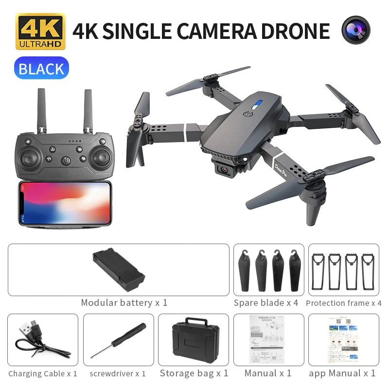 E88 ProIntelligent Folding Dro - Drone Z recension och pris