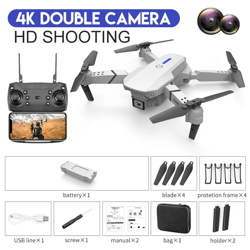 E88 ProIntelligent Folding Dro - Drone Z recension och pris