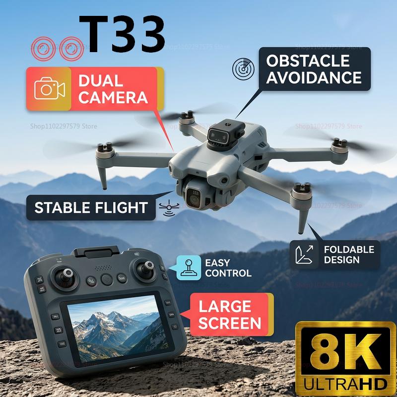 2026 New T33 RC Drone 8K Camer - Drone Rc Foldable recension och pris