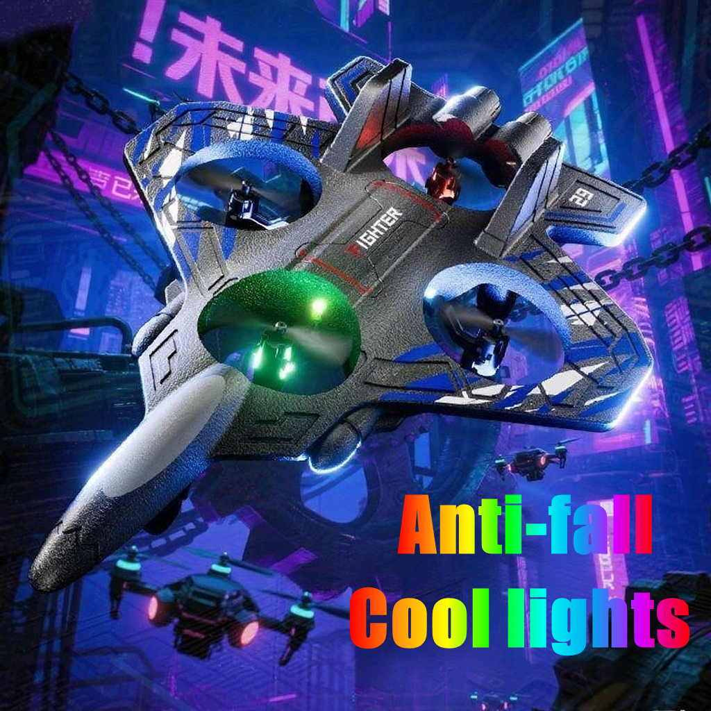 2.4G Stunt Remote Control Glid - Drone Rc Fighter Jet recension och pris
