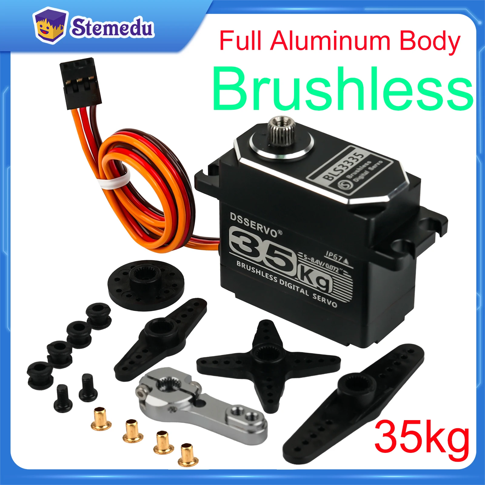 35KG BLS3335 Digital Servo Mot - Rc Car Servo recension och pris