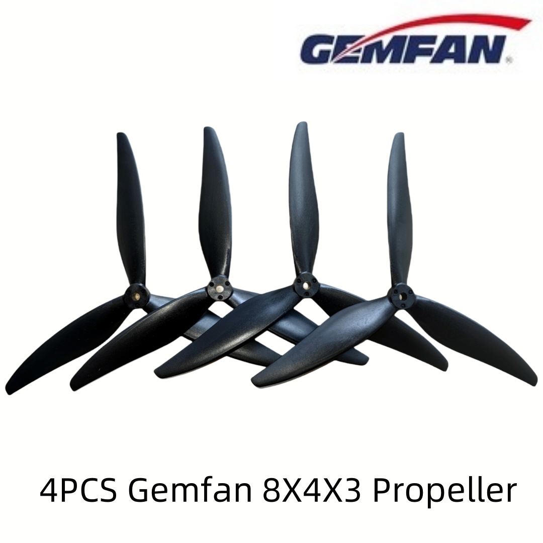 4PCS Gemfan 8040 8X4X3 3-Blade - Drone Rc Leading recension och pris