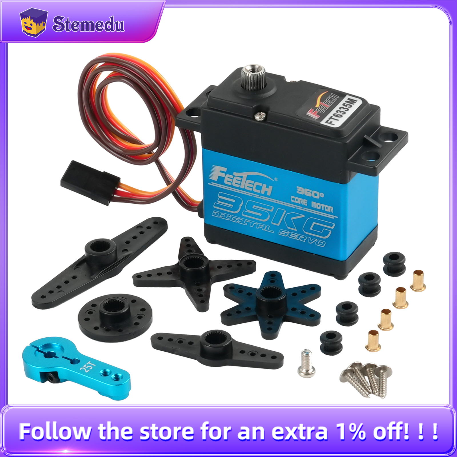 Feetech FT6335M Digital RC Ser - Rc Car Servo recension och pris