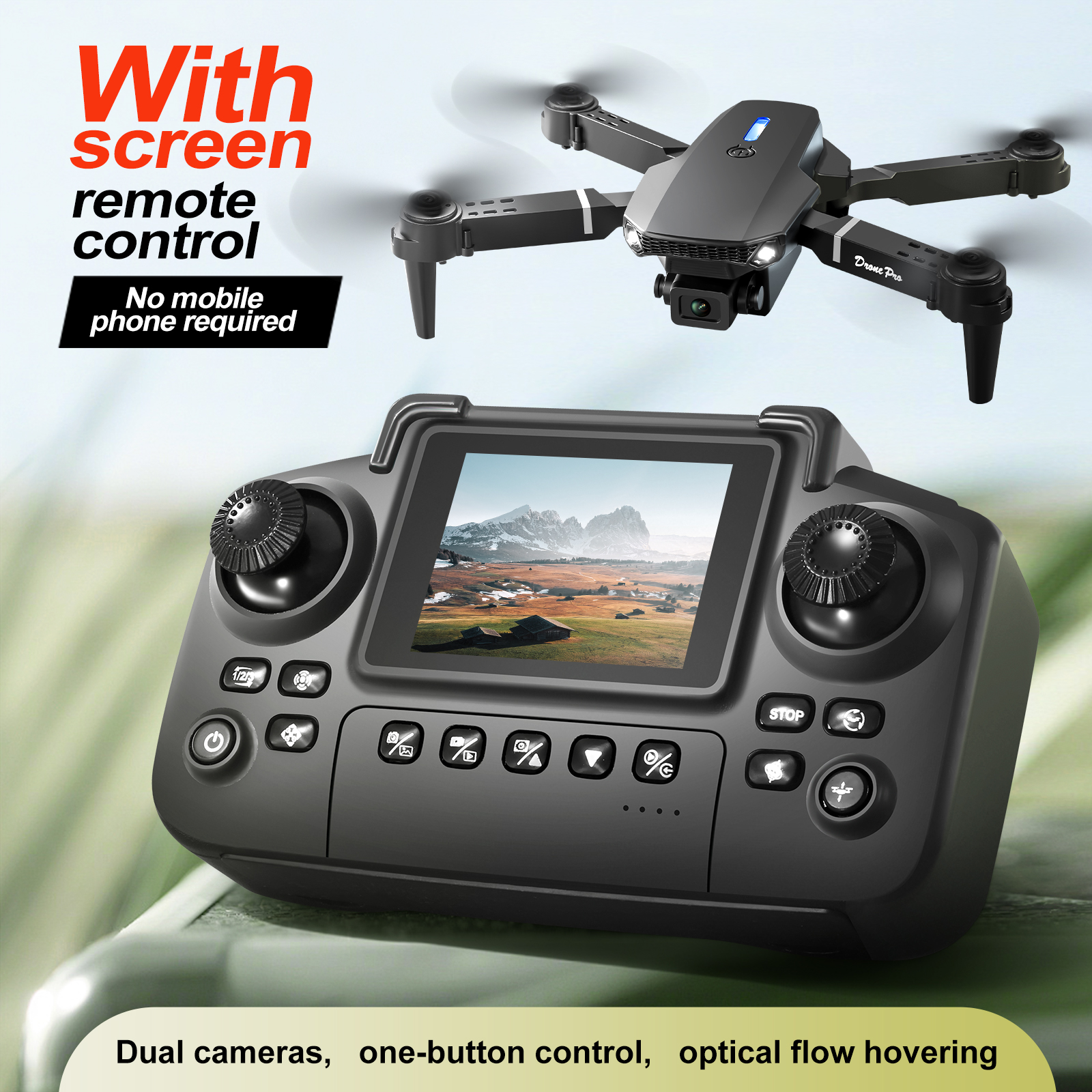2025 New E88 E99 Upgraded Dron - Drone Rc Foldable recension och pris