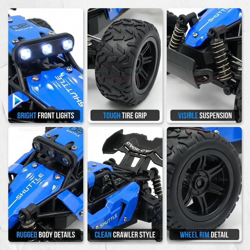 1:32 4WD 25KM/H RC Car All Ter - Drone Or Rc Car recension och pris